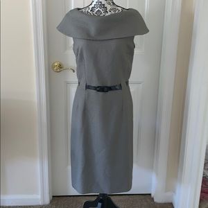 Classic Tahari Black & White Dress